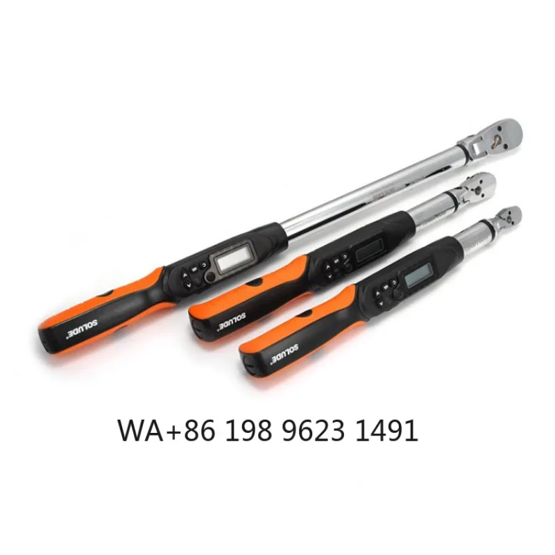 Digital Flexible Head Ratchet Torque Wrench Drive 1.5-340N.m with In/lb Unit Conversion for Auto Bicycle Mechanical Repair
Digital Flexible Head Ratchet Torque Wrench Drive 1.5-340N.m with In/lb Unit Conversion for Auto Bicycle Mechanical Repair