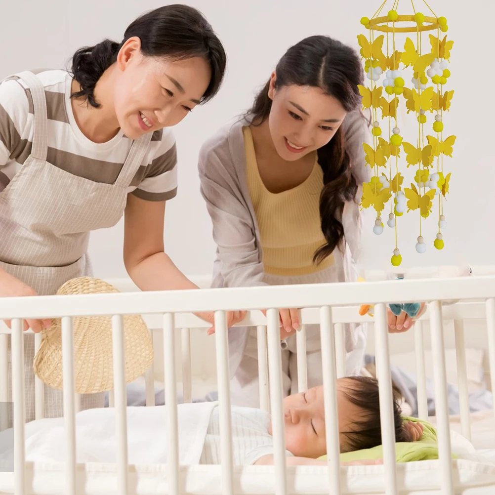 2Pcs Butterfly Hanging Decor Handmade Crib Mobile Baby Bed Curtain Nursery Accessories Lightweight Portable Bedroom Living Room
2Pcs Butterfly Hanging Decor Handmade Crib Mobile Baby Bed Curtain Nursery Accessories Lightweight Portable Bedroom Living Room
