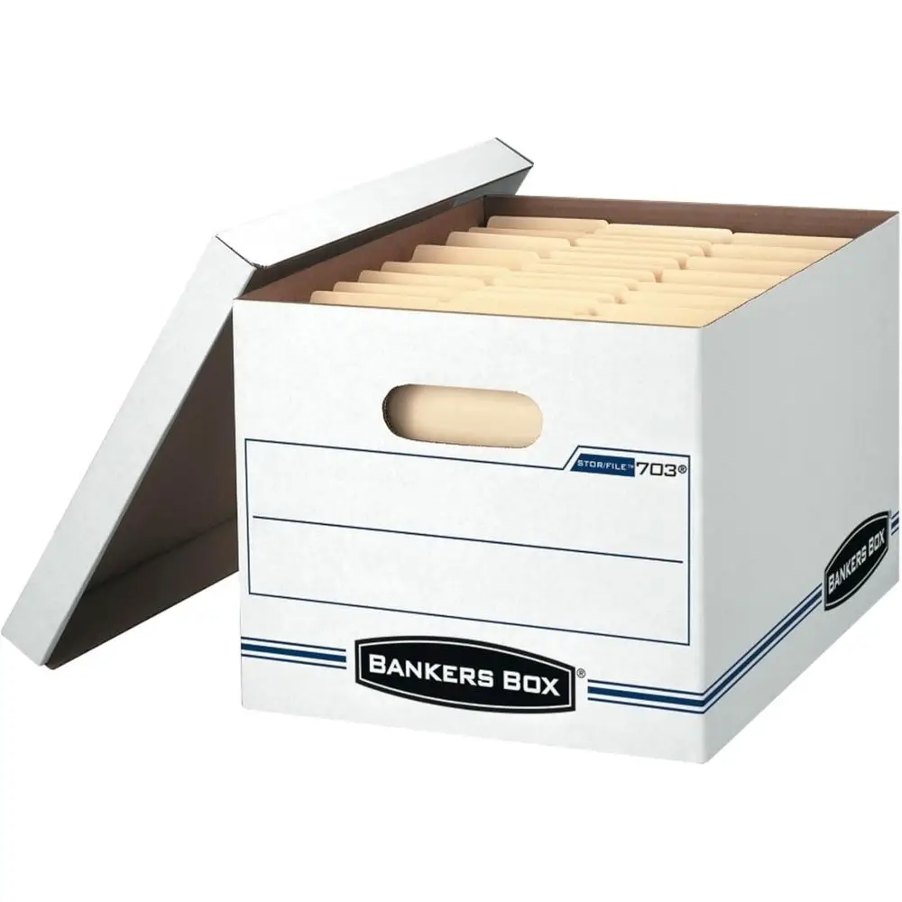 6-Pack Storage Boxes with Lids, Letter/Legal, (57036-04)
6-Pack Storage Boxes with Lids, Letter/Legal, (57036-04)