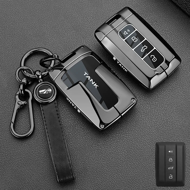 Zinc Alloy Car Key Case for TANK 300 500 Tank300 Tank500 for GWM WEY Great Wall Remote Cover Shell Keychain Holder Accessories
Zinc Alloy Car Key Case for TANK 300 500 Tank300 Tank500 for GWM WEY Great Wall Remote Cover Shell Keychain Holder Accessories