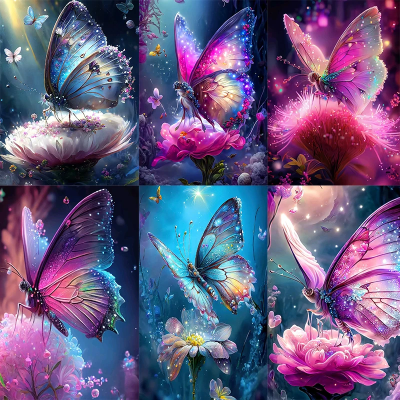 New AB Butterfly Diamond Painting Stitch 5D DIY Full Drill Colorful Flower Diamond Embroidery Rhinestone Picture Home Decor
New AB Butterfly Diamond Painting Stitch 5D DIY Full Drill Colorful Flower Diamond Embroidery Rhinestone Picture Home Decor