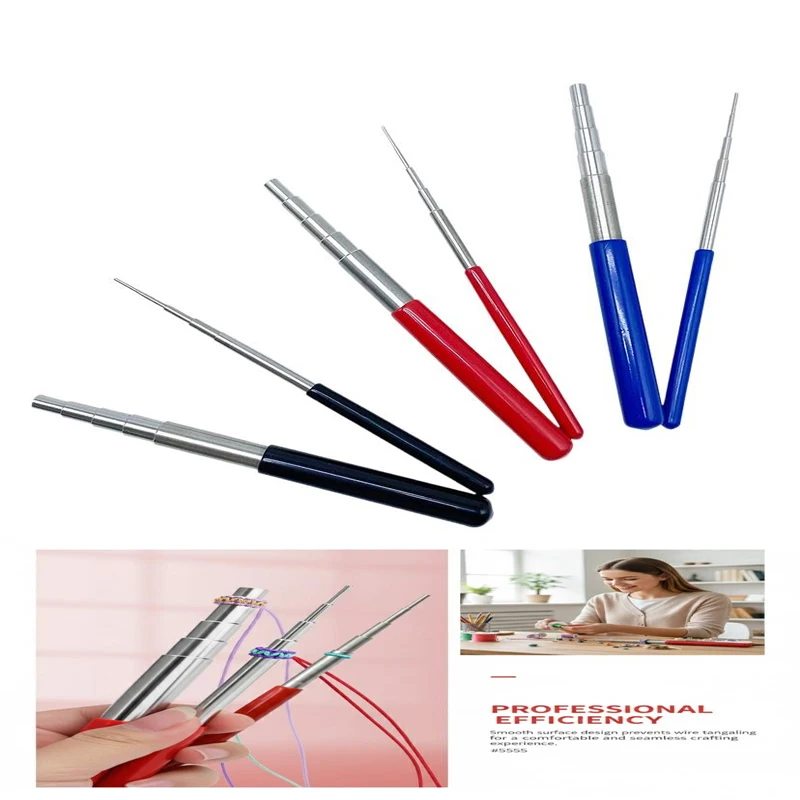 Winder Wire Five-section Coil Diy Winder Wire Copper Jewelry Tool Rope Knitting Fixed Rod Copper Wire Metal Setting
Winder Wire Five-section Coil Diy Winder Wire Copper Jewelry Tool Rope Knitting Fixed Rod Copper Wire Metal Setting
