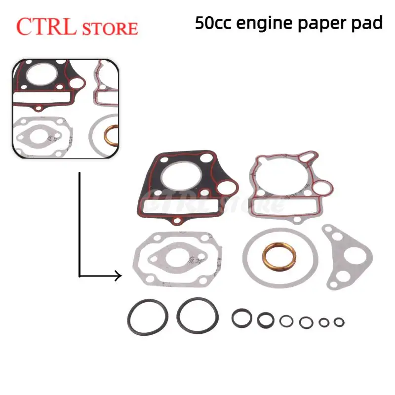 Lifan High-Quality 50cc Horizontal Engine Gasket Set (NEW) – Cylinder & Piston Gaskets Compatible with Zongshen ATVs & Go-Karts
Lifan High-Quality 50cc Horizontal Engine Gasket Set (NEW) – Cylinder & Piston Gaskets Compatible with Zongshen ATVs & Go-Karts