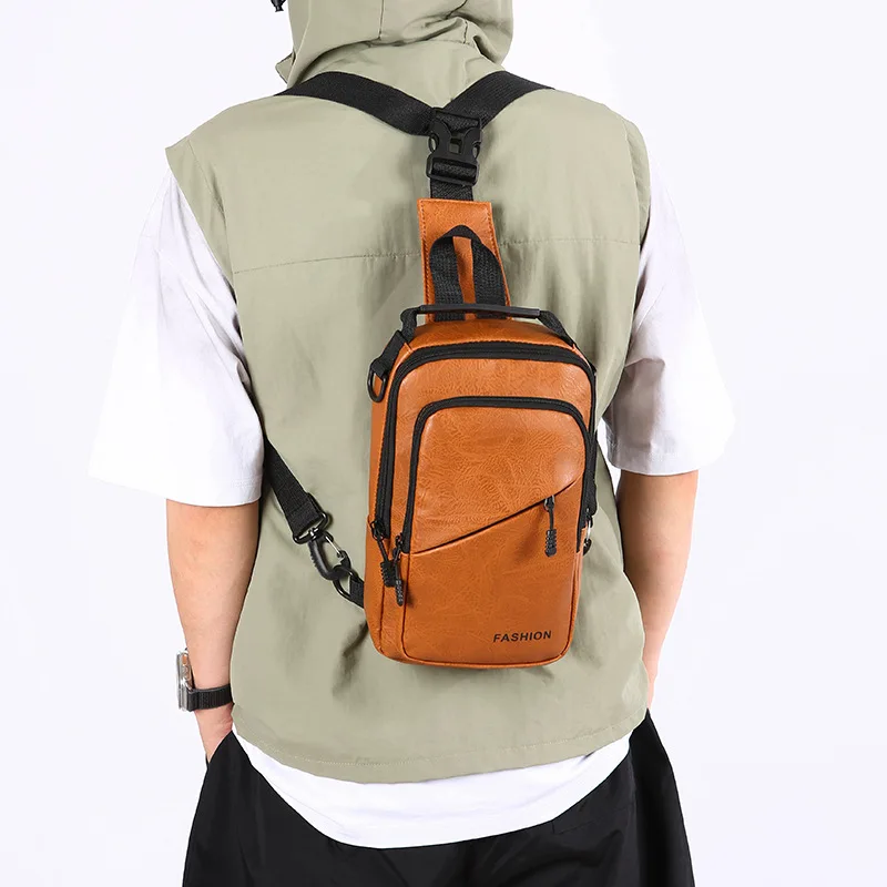 Новая мягкая кожаная нагрудная сумка, большая вместительная сумка на плечо, мужская косая сумка, поясная сумка, многофункциональный рюкзак
Новая мягкая кожаная нагрудная сумка, большая вместительная сумка на плечо, мужская косая сумка, поясная сумка, многофункциональный рюкзак