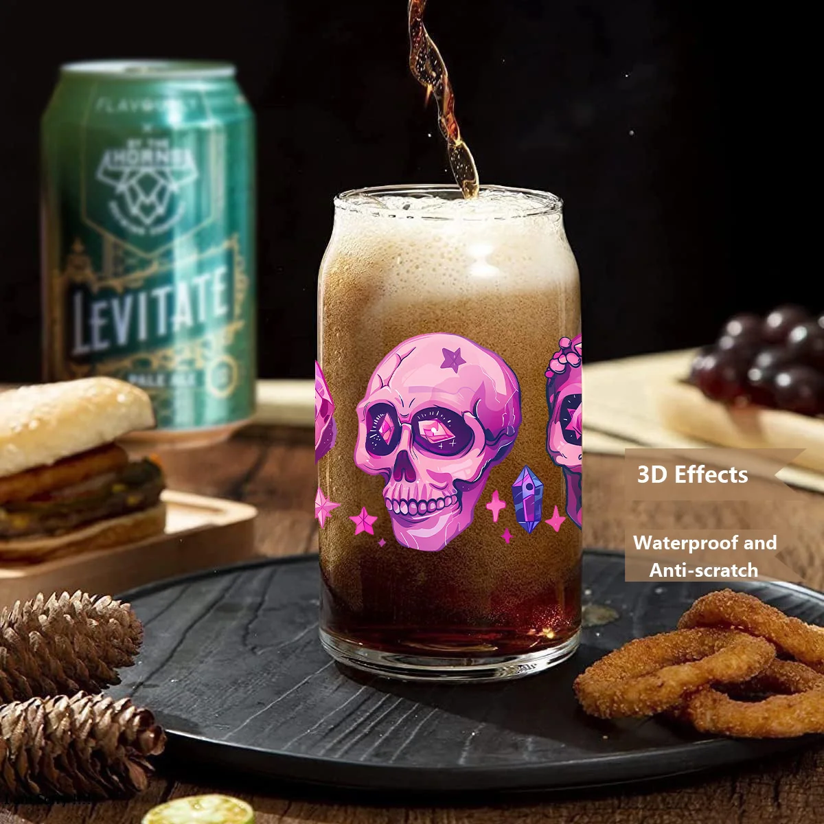 Crystal skull peel waterproof DIY Decals 3D transfers uvdtf crystal stickers 16oz uv dtf cup wraps for Libbey Glasses
Crystal skull peel waterproof DIY Decals 3D transfers uvdtf crystal stickers 16oz uv dtf cup wraps for Libbey Glasses
