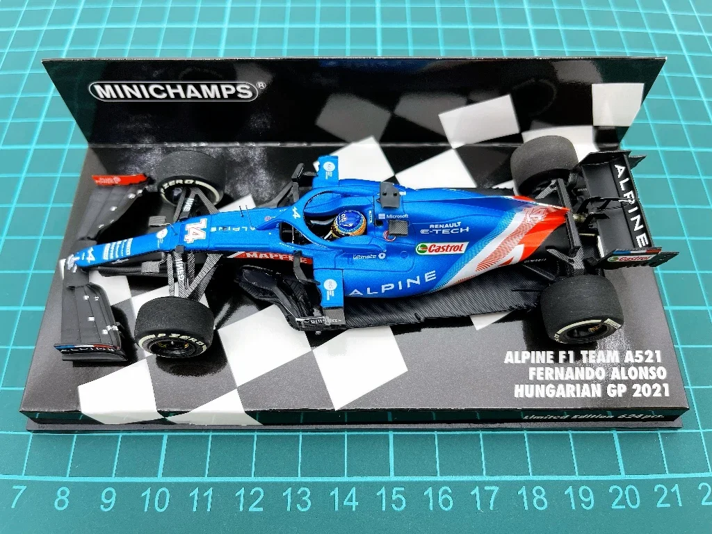 Minichamps 1:43 F1 Alpine A521 Alonso 2021 Hungary Simulation Limited Edition Resin Metal Static Car Model Toy Gift
Minichamps 1:43 F1 Alpine A521 Alonso 2021 Hungary Simulation Limited Edition Resin Metal Static Car Model Toy Gift