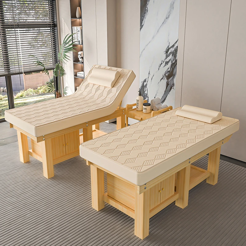 Special massage physiotherapy for latex solid wood beauty salon Chinese medicine massage bed
Special massage physiotherapy for latex solid wood beauty salon Chinese medicine massage bed