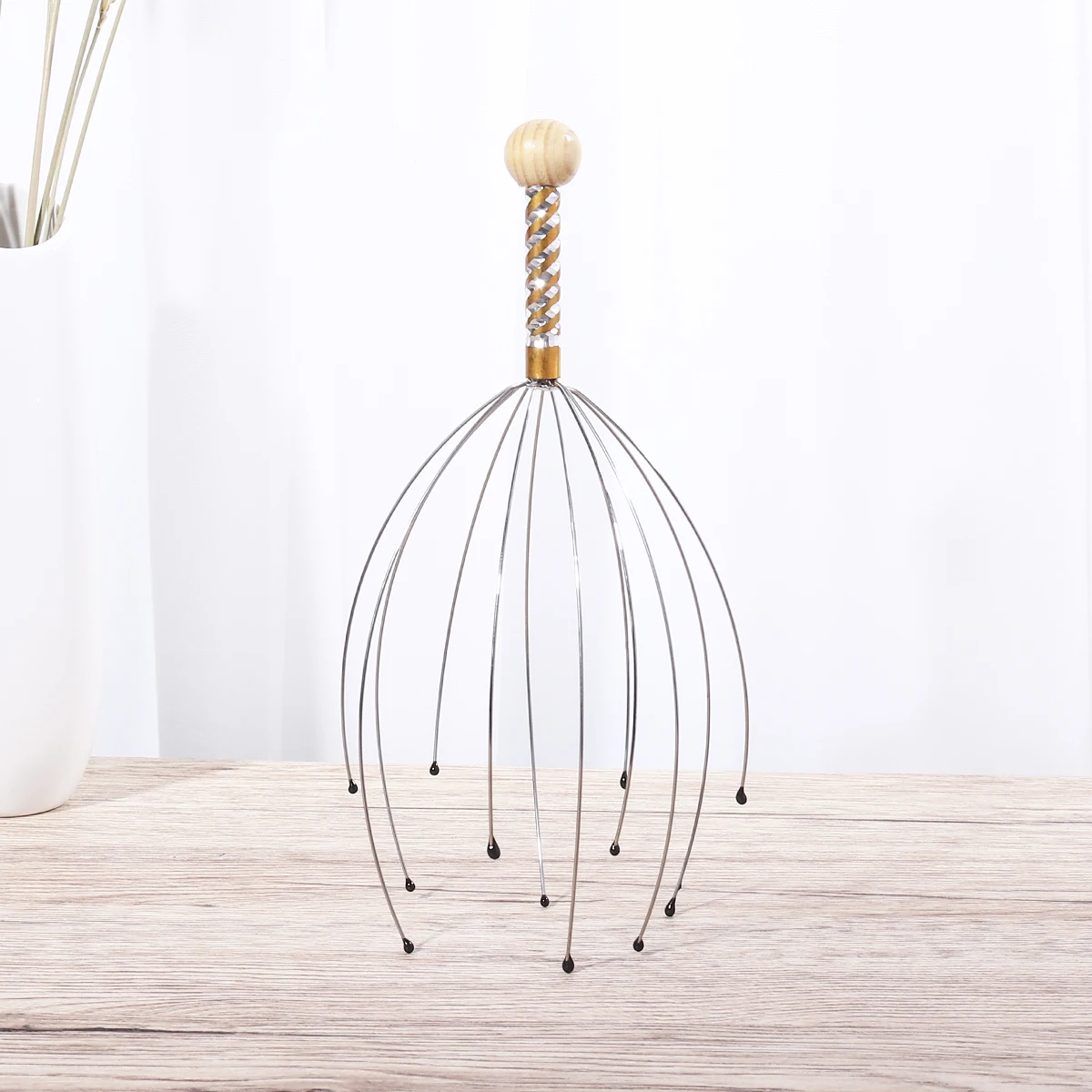 Набор из 5 массажеров для кожи головы: ручной, эргономичный, с деревянной ручкой, для снятия стресса и стимуляции роста волос, для всего тела
Набор из 5 массажеров для кожи головы: ручной, эргономичный, с деревянной ручкой, для снятия стресса и стимуляции роста волос, для всего тела