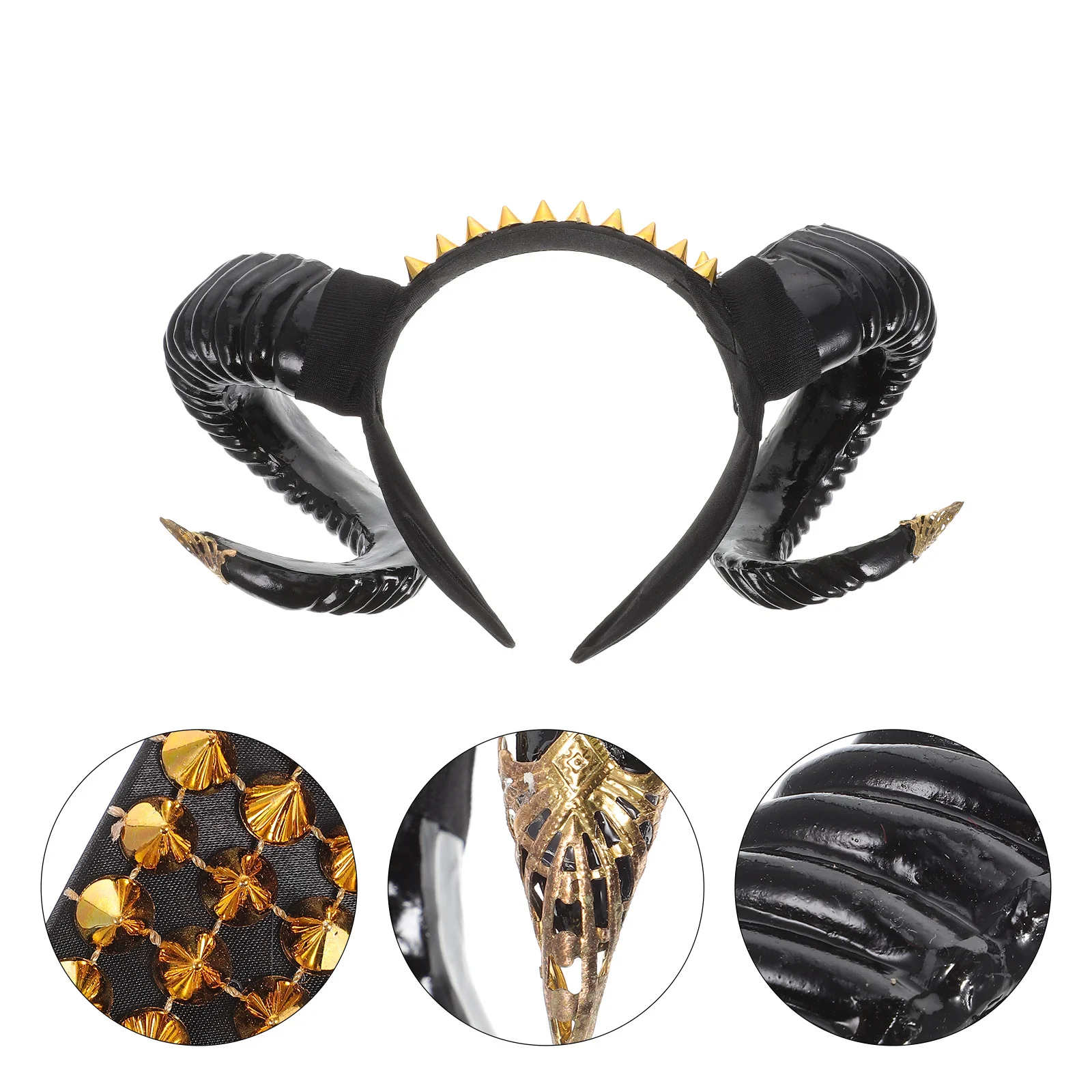 Horns Headband Goat Headpiece Headwear Cosplay Sheep Costume Adult Halloween Costumes
Horns Headband Goat Headpiece Headwear Cosplay Sheep Costume Adult Halloween Costumes