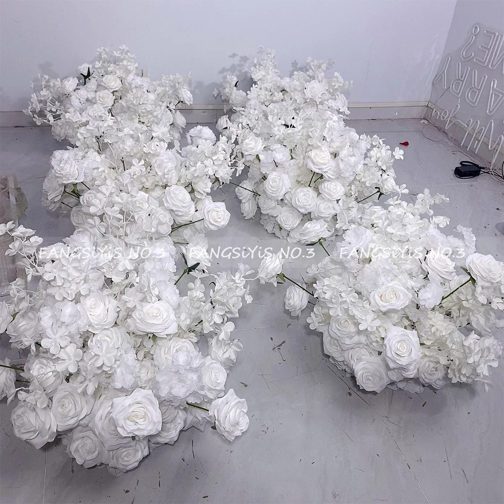 30-80cm White Rose Larkspur Flower Ball Wedding Centerpiece Fake Floral Ball Banquet Road Lead Event Party Decoration Props
30-80cm White Rose Larkspur Flower Ball Wedding Centerpiece Fake Floral Ball Banquet Road Lead Event Party Decoration Props