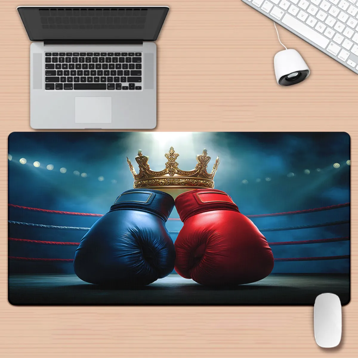 1pc Boxing Gloves Crown XXL Mouse Pad, HD Printed Desk Mat, Non-Slip Gaming Mousepad for PC Office
1pc Boxing Gloves Crown XXL Mouse Pad, HD Printed Desk Mat, Non-Slip Gaming Mousepad for PC Office