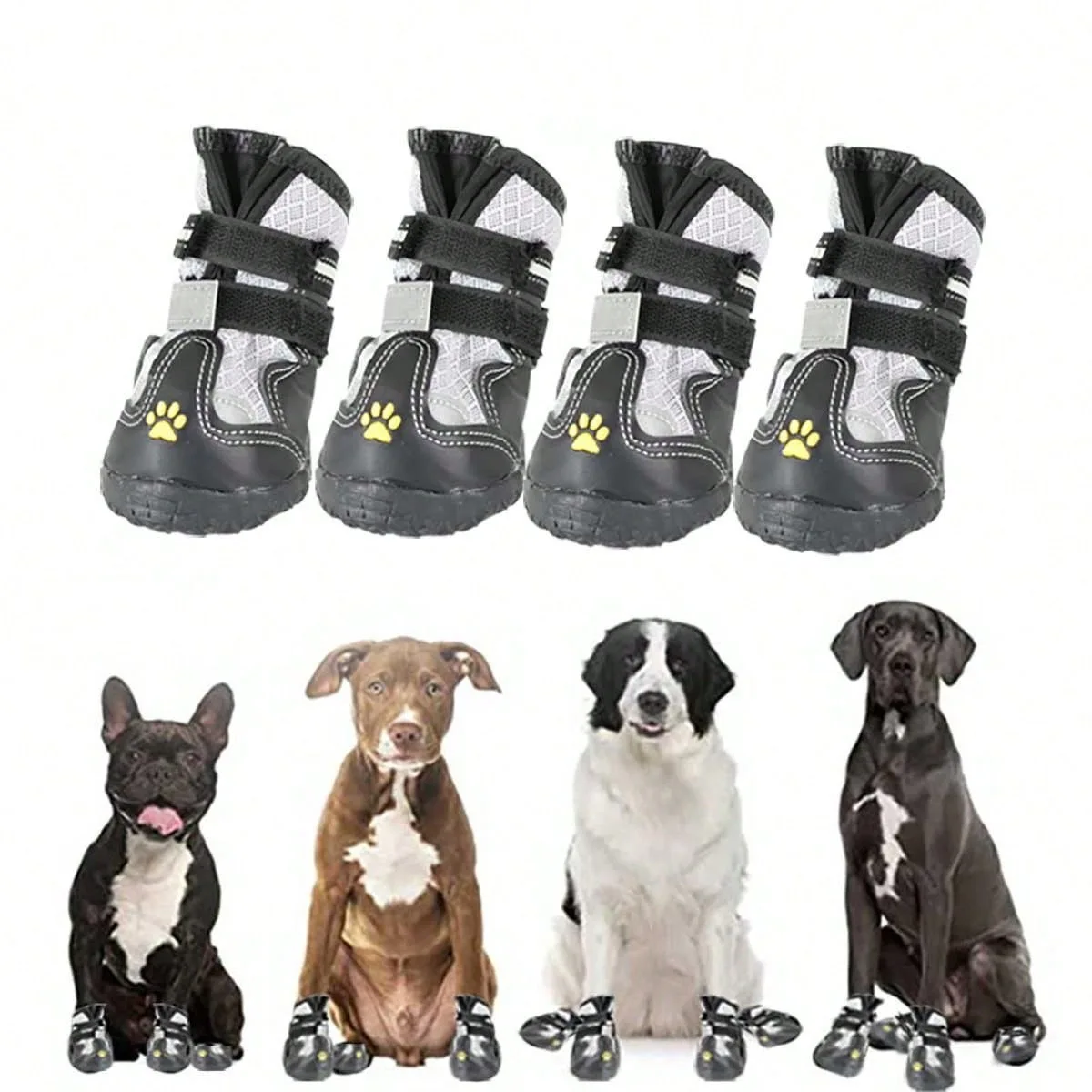 Pet Big Dog Shoes Winter Thickened Waterproof Outdoor Medium Large Dog Shoes Boots Outdoor Fleece Warming
Pet Big Dog Shoes Winter Thickened Waterproof Outdoor Medium Large Dog Shoes Boots Outdoor Fleece Warming