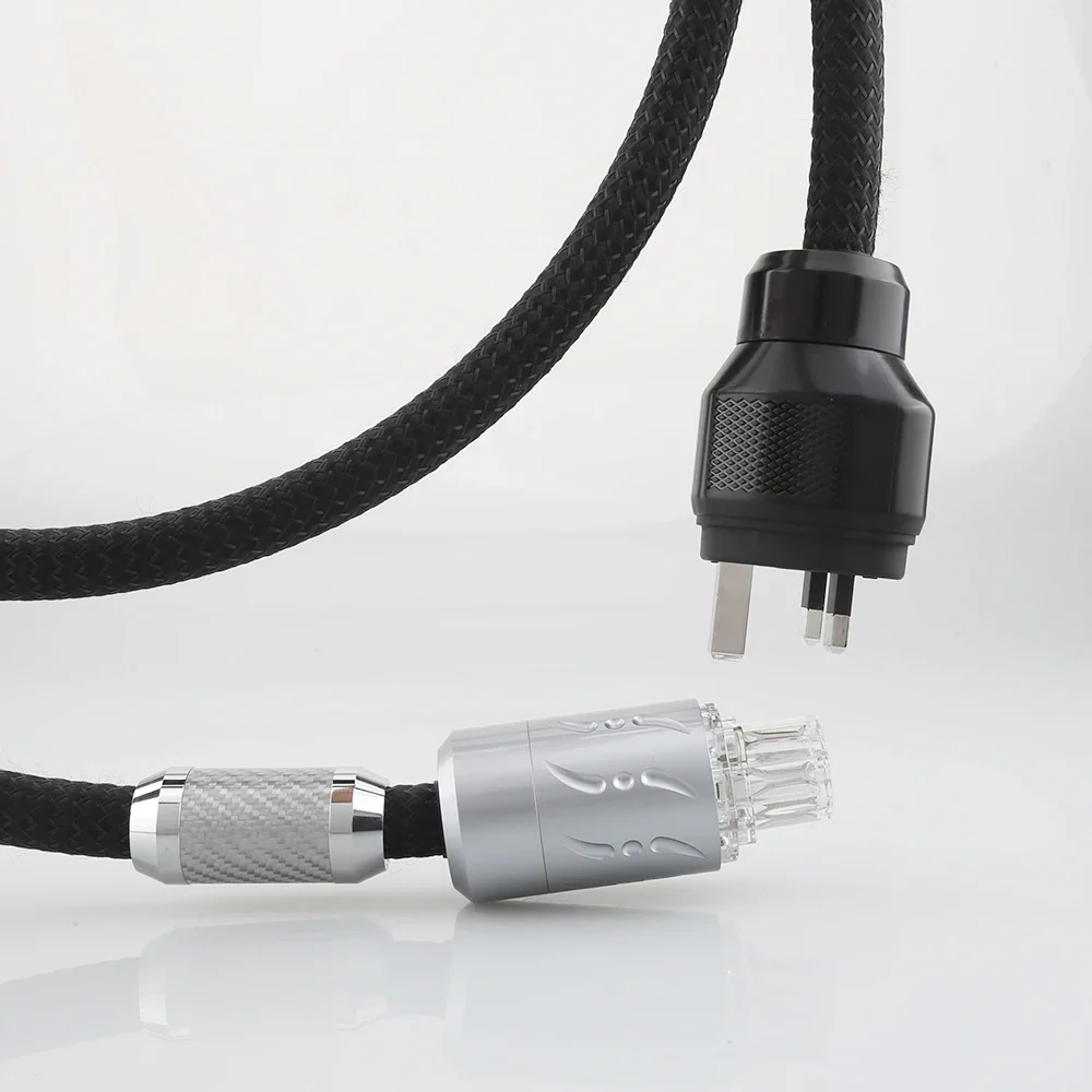 Viborg UK Mains Power Leads HIFI Power Cord With Pure Copper Rhodium Plated UK Plug Cable For HongKong ,Singpore
Viborg UK Mains Power Leads HIFI Power Cord With Pure Copper Rhodium Plated UK Plug Cable For HongKong ,Singpore