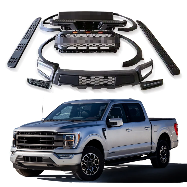 Retrofit Bodykit Accessories Vehicle Modification Parts Facelift Bodykit Upgrade Body Kit for f150 2021
Retrofit Bodykit Accessories Vehicle Modification Parts Facelift Bodykit Upgrade Body Kit for f150 2021