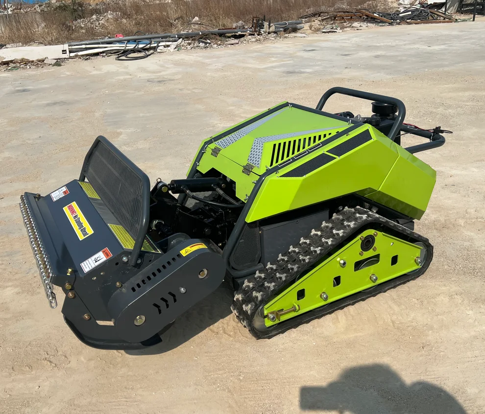 Large Cutting Width Remote Control Crawler Lawn Mower Electric RC Grass Trimmer Zero Turn Design For Hillside Green Space
Large Cutting Width Remote Control Crawler Lawn Mower Electric RC Grass Trimmer Zero Turn Design For Hillside Green Space
