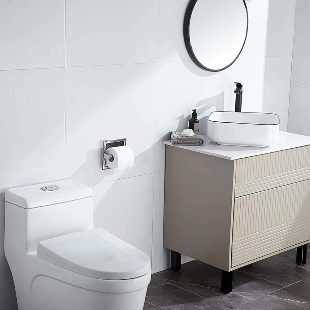Bathroom Organizer 15.5*15.5*4.8cm Recessed Tissue Holder 15.5*15.5*4.8cm Size Compact Size Elegant Bathroom Decor
Bathroom Organizer 15.5*15.5*4.8cm Recessed Tissue Holder 15.5*15.5*4.8cm Size Compact Size Elegant Bathroom Decor