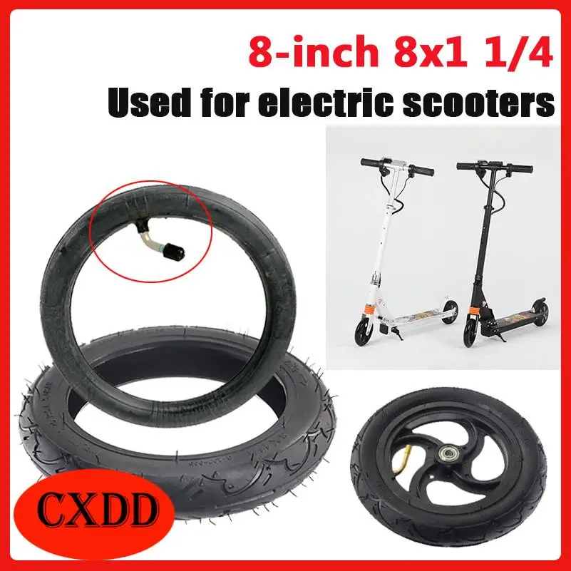8x1 1/4 Outer Tire Inner Tube Pneumatic Wheel for E-tow Electric Scooter Wheelchair Kickscooter Tyre General Model
8x1 1/4 Outer Tire Inner Tube Pneumatic Wheel for E-tow Electric Scooter Wheelchair Kickscooter Tyre General Model