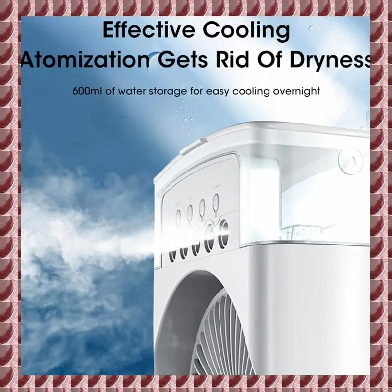 A95G Portable Desktop Humidifier Air Conditioner Fan Household Small Air Cooler Fan Air Adjustment For Office 3 Speed Fan
A95G Portable Desktop Humidifier Air Conditioner Fan Household Small Air Cooler Fan Air Adjustment For Office 3 Speed Fan