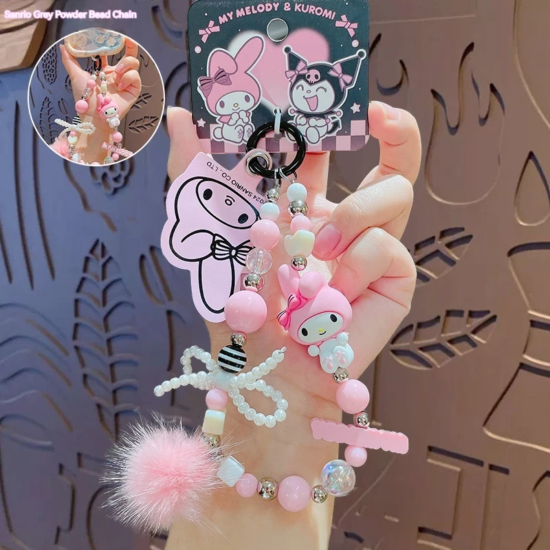 Cute Cartoon Pink Bowknot Sanrio My Melody Kuromi Phone Chain Keychain Bag Pendant Charms Backpack Decoration Gifts
Cute Cartoon Pink Bowknot Sanrio My Melody Kuromi Phone Chain Keychain Bag Pendant Charms Backpack Decoration Gifts
