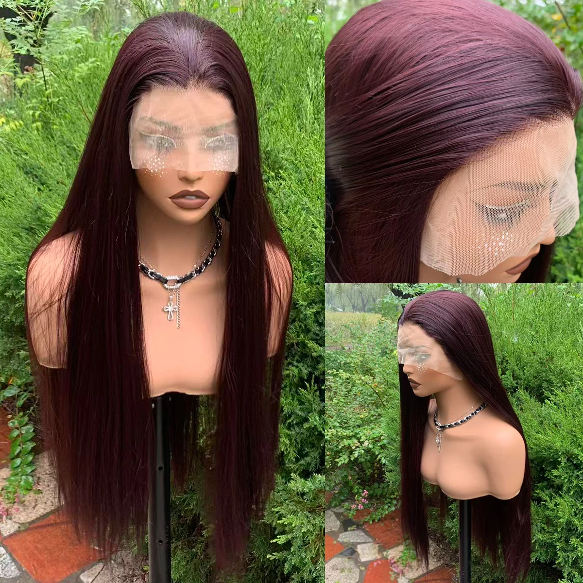 Straight Synthetic 13×4 Lace Front Wigs for Women 99J Red Burgundy Glueless Synthetic Hair Wig Heat Resistant Wigs
Straight Synthetic 13×4 Lace Front Wigs for Women 99J Red Burgundy Glueless Synthetic Hair Wig Heat Resistant Wigs
