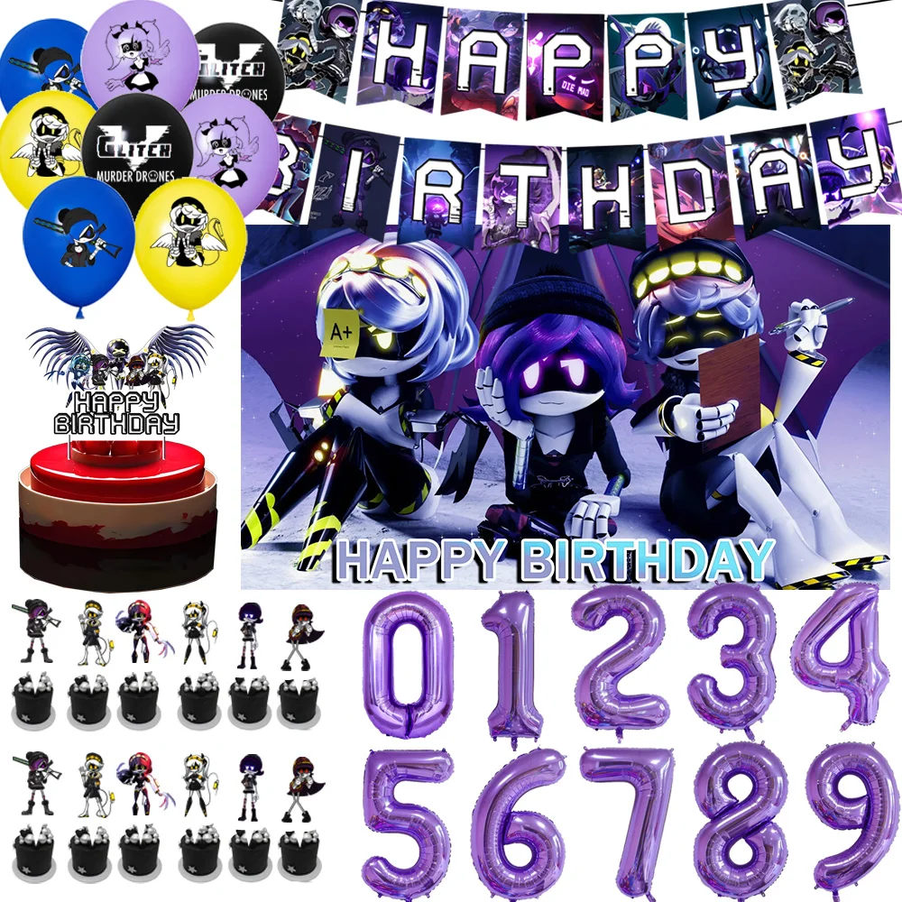 M&Murdered Droned Theme Backdrop Supplies Cartoon Birthday Party Decoration Balloon Banner Cake Topper Baby Kid Favorite Gifts
M&Murdered Droned Theme Backdrop Supplies Cartoon Birthday Party Decoration Balloon Banner Cake Topper Baby Kid Favorite Gifts