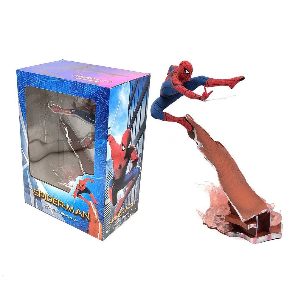 Spider Man 1/10 Model Figure Desktop Decoration Toy Room Decoration Children'S Birthday Christmas Figurine Model Gift
Spider Man 1/10 Model Figure Desktop Decoration Toy Room Decoration Children'S Birthday Christmas Figurine Model Gift