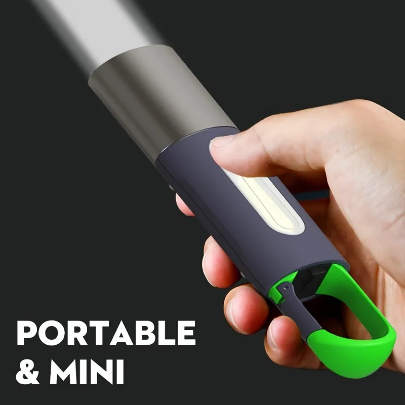 Mini Outdoor Fast Charging Function Keychain Light Camping Light Mini Portable LED Mountaineering Buckle Flashlight
Mini Outdoor Fast Charging Function Keychain Light Camping Light Mini Portable LED Mountaineering Buckle Flashlight