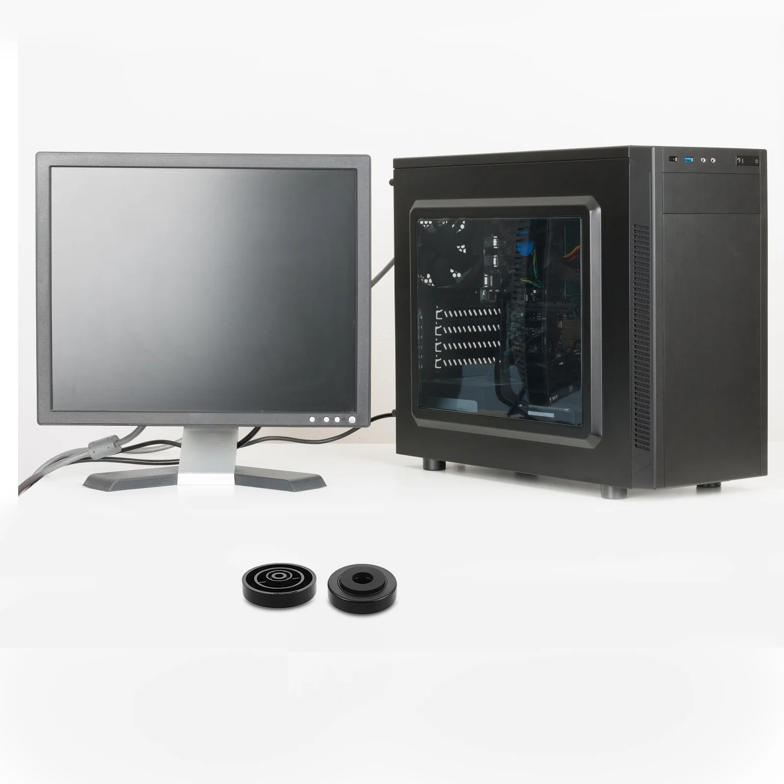 4Pcs Acoustic Isolation Pads Speaker Rubber Feet for Amplifier Monitor Loudspeaker Non Slip Cushion Bumper Vibration Dampening
4Pcs Acoustic Isolation Pads Speaker Rubber Feet for Amplifier Monitor Loudspeaker Non Slip Cushion Bumper Vibration Dampening