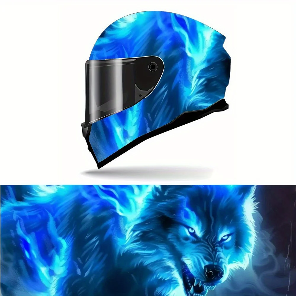Наклейка на полный шлем с свирепым волком - прочная водонепроницаемая графическая наклейка из ПВХ для гонок на мотоциклах, идеальный подарок для любителей езды
Наклейка на полный шлем с свирепым волком - прочная водонепроницаемая графическая наклейка из ПВХ для гонок на мотоциклах, идеальный подарок для любителей езды