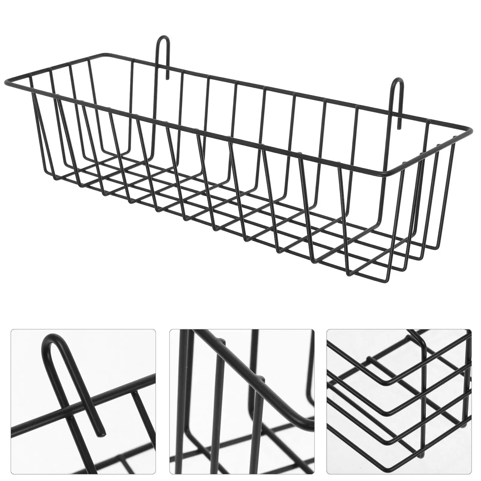 Hanging Basket Organizer Rack Shower Kitchen Iron Black Bathroom Metal Rack Storage Bathroom Toiletries Metal
Hanging Basket Organizer Rack Shower Kitchen Iron Black Bathroom Metal Rack Storage Bathroom Toiletries Metal