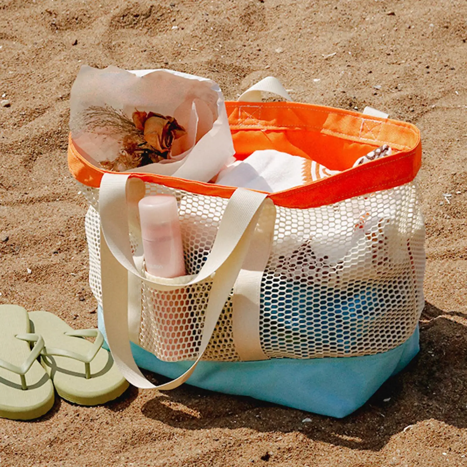 Large Capacity Mesh Hangbag Chidren Toys Sand Away Bag Women Portable Single Shoulder Bag Mesh Beach Bag for Swimming Gym
Large Capacity Mesh Hangbag Chidren Toys Sand Away Bag Women Portable Single Shoulder Bag Mesh Beach Bag for Swimming Gym