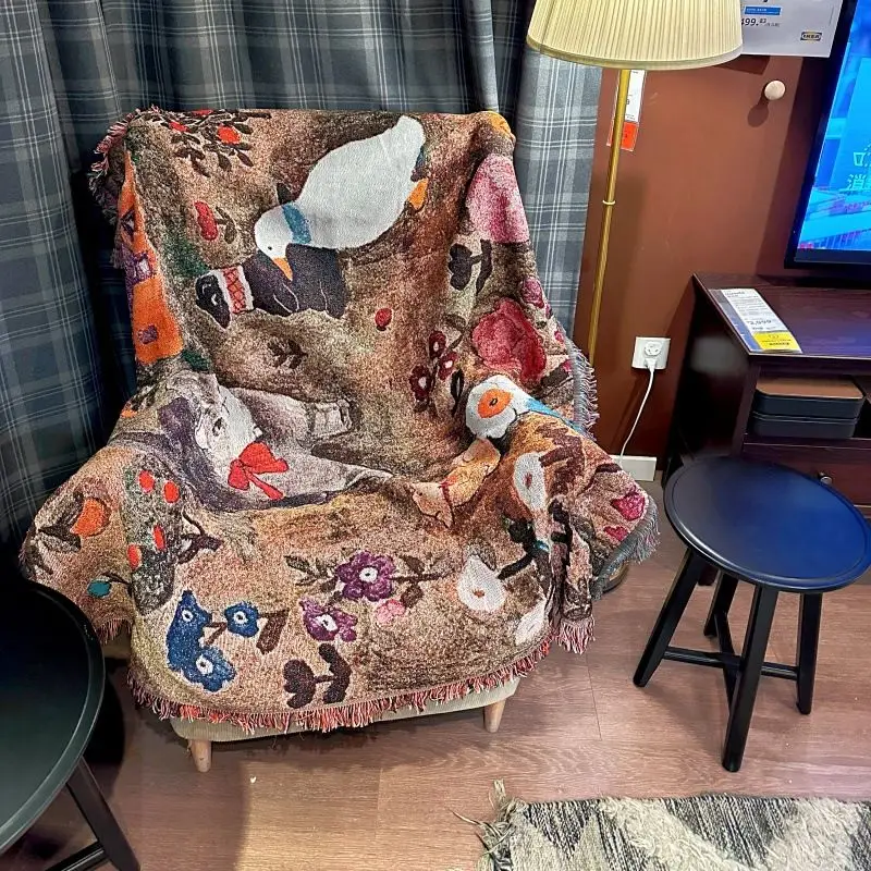 Cat Paradise Cartoon Cozy Home Blanket - Bedroom Bed Cover & Living Room Sofa Throw, Single Knit Mat 130x180cm
Cat Paradise Cartoon Cozy Home Blanket - Bedroom Bed Cover & Living Room Sofa Throw, Single Knit Mat 130x180cm