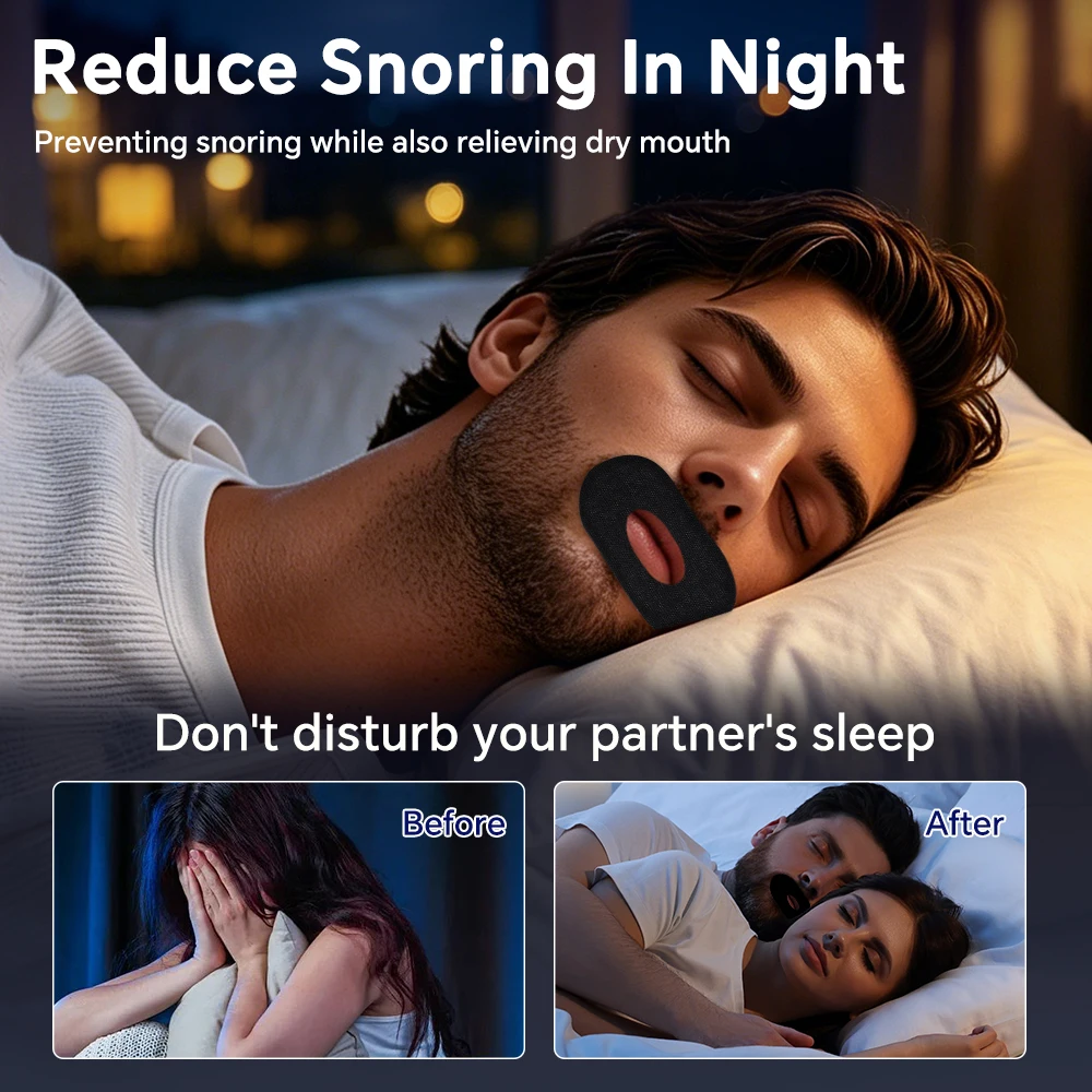 30/60Pcs Mouth Tape Sleep Strip Anti-Snoring Mouth Breathing Tape To Improve Sleep Mouth Stickers for Snoring Lip Patch
30/60Pcs Mouth Tape Sleep Strip Anti-Snoring Mouth Breathing Tape To Improve Sleep Mouth Stickers for Snoring Lip Patch