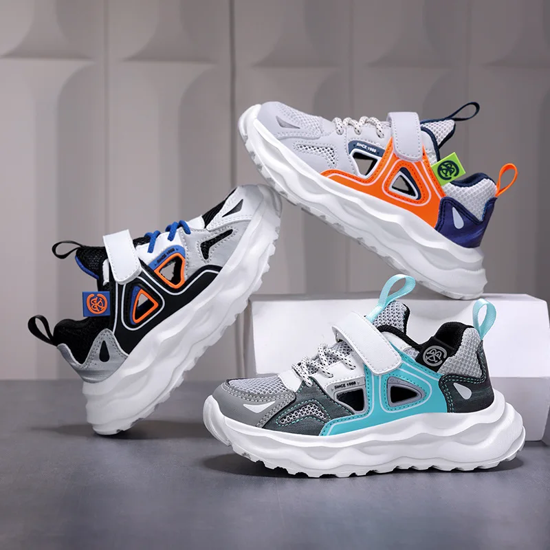Children's Frame Shoes 2024 Summer New Style Single Mesh Breathable Sports Shoes for Boys and Girls Primary School Students
Children's Frame Shoes 2024 Summer New Style Single Mesh Breathable Sports Shoes for Boys and Girls Primary School Students