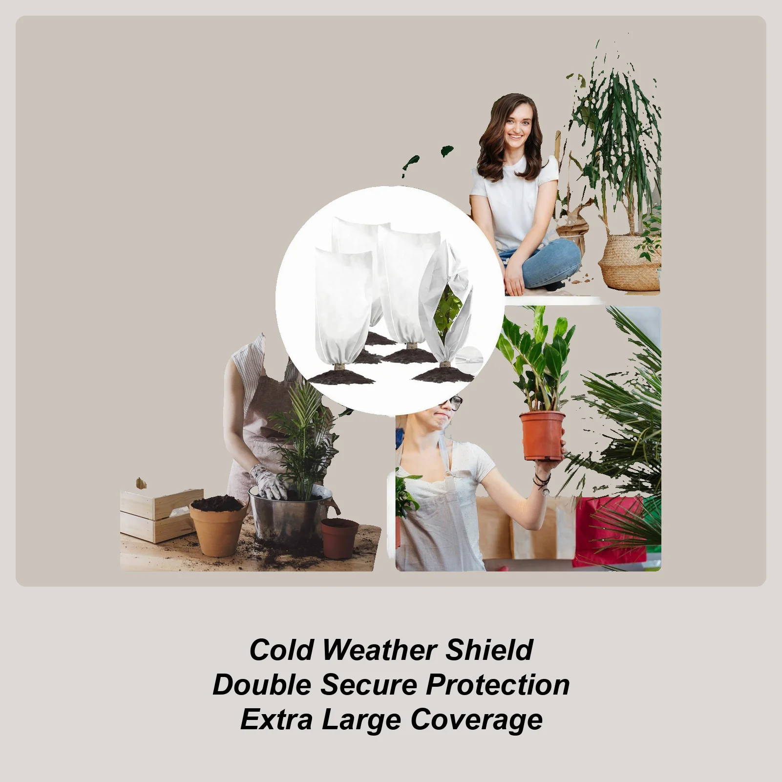 Winter Plant Covers Freeze Protection 4 Pieces Breathable Flower Wrap Shrubs Blanket Garden Freeze Protection Cover For
Winter Plant Covers Freeze Protection 4 Pieces Breathable Flower Wrap Shrubs Blanket Garden Freeze Protection Cover For
