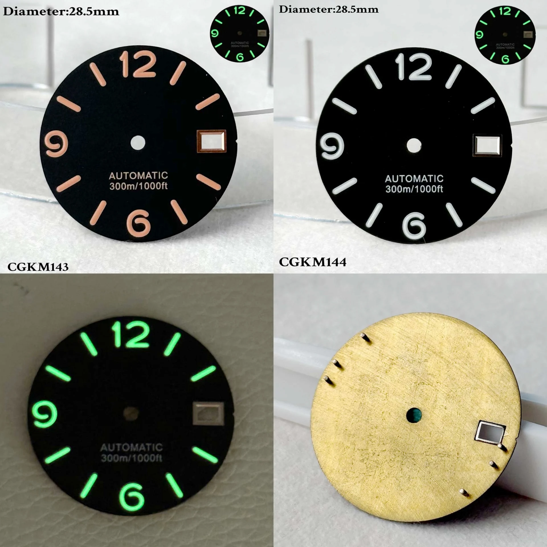 28.5mm vintage digital green luminous single calendar without logo dial N H35 movement custom accessories watch module
28.5mm vintage digital green luminous single calendar without logo dial N H35 movement custom accessories watch module