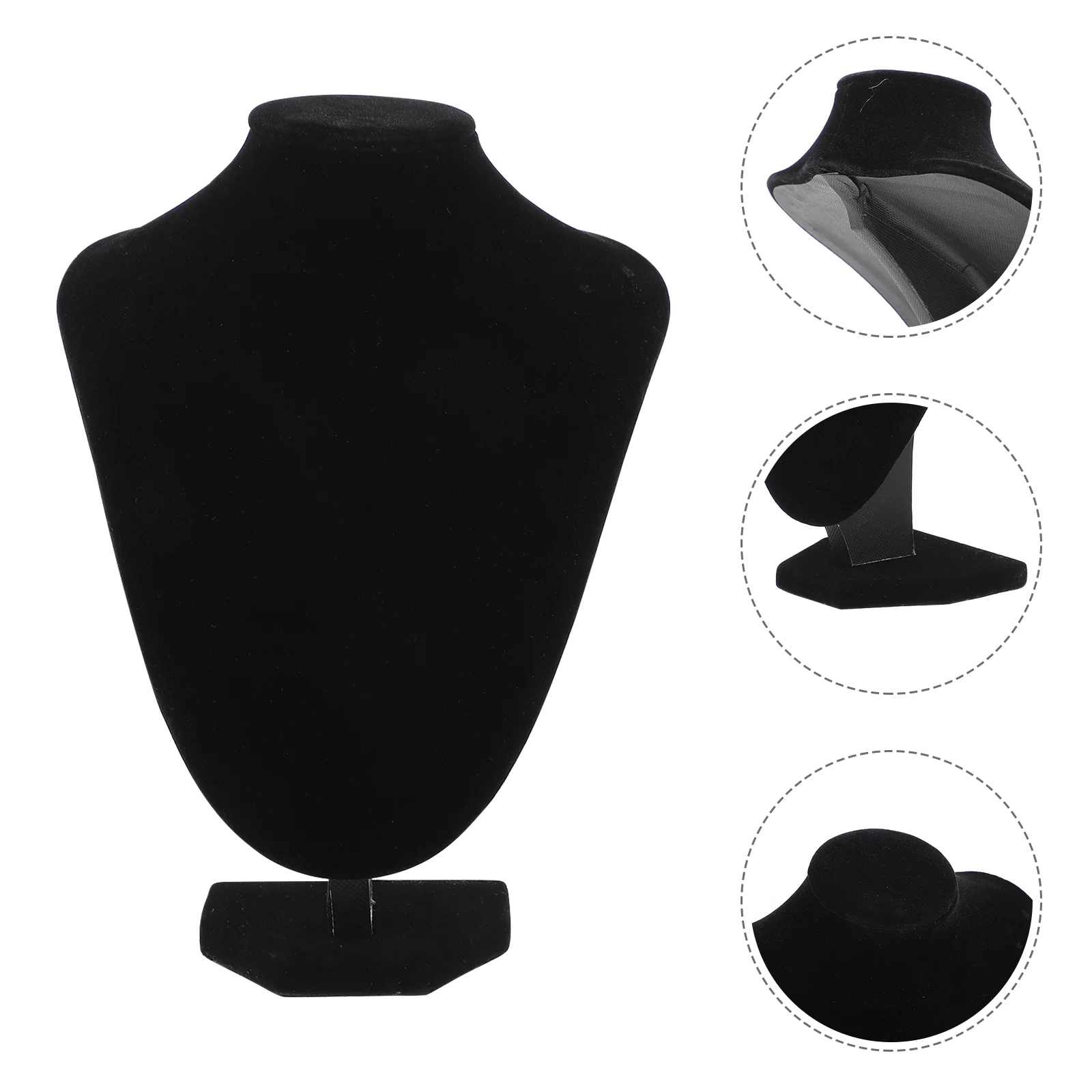 Bracelet Holder Necklace Display Stand Jewelry Showcase Rack Organizer Black for Women's
Bracelet Holder Necklace Display Stand Jewelry Showcase Rack Organizer Black for Women's