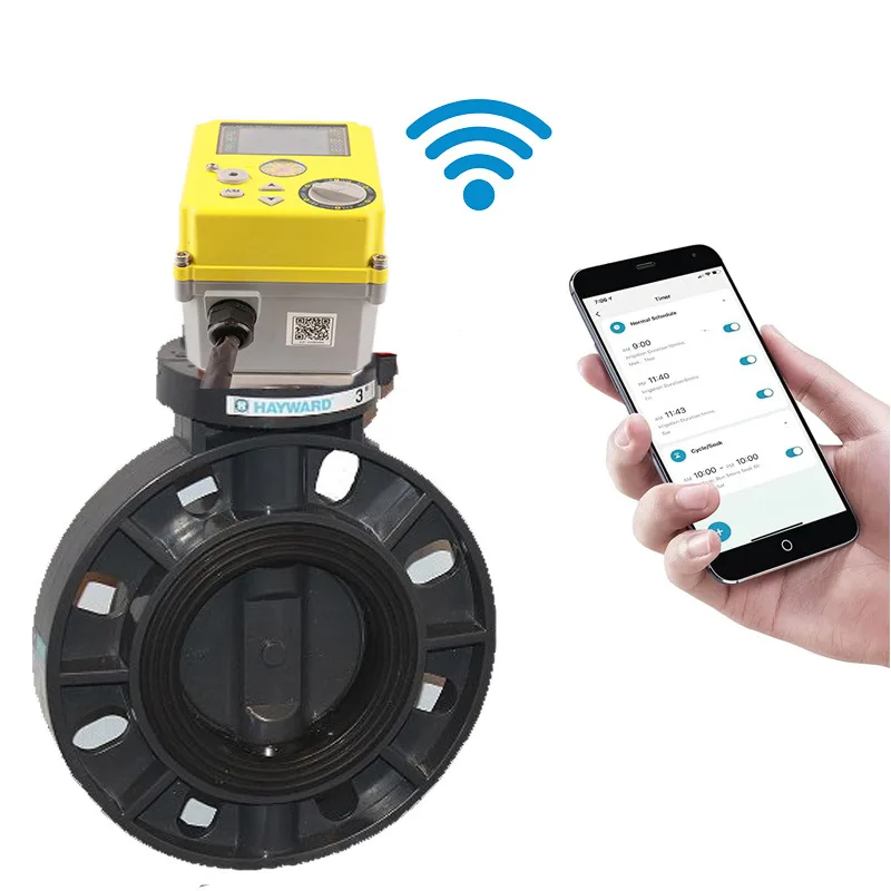 Fully automatic ball valve WiFi remote actuator, timing valve, mobile phone remote electric valve
Fully automatic ball valve WiFi remote actuator, timing valve, mobile phone remote electric valve