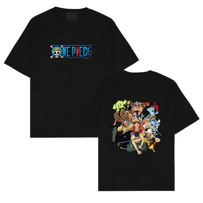 One Piece Japanese Anime Print Cotton T-Shirt Luffy Zoro Men Women Casual Short Sleeve Tee Luffy T-shirt Casual Streetwear Tops
One Piece Japanese Anime Print Cotton T-Shirt Luffy Zoro Men Women Casual Short Sleeve Tee Luffy T-shirt Casual Streetwear Tops