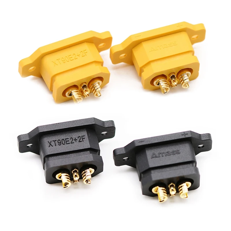 5 шт. AMASS XT90E (2 + 2)-F DC 500 В 50 А разъем питания с сигнальным штифтом позолоченная фиксированная розетка для DIY запасные части игрушки модель
5 шт. AMASS XT90E (2 + 2)-F DC 500 В 50 А разъем питания с сигнальным штифтом позолоченная фиксированная розетка для DIY запасные части игрушки модель