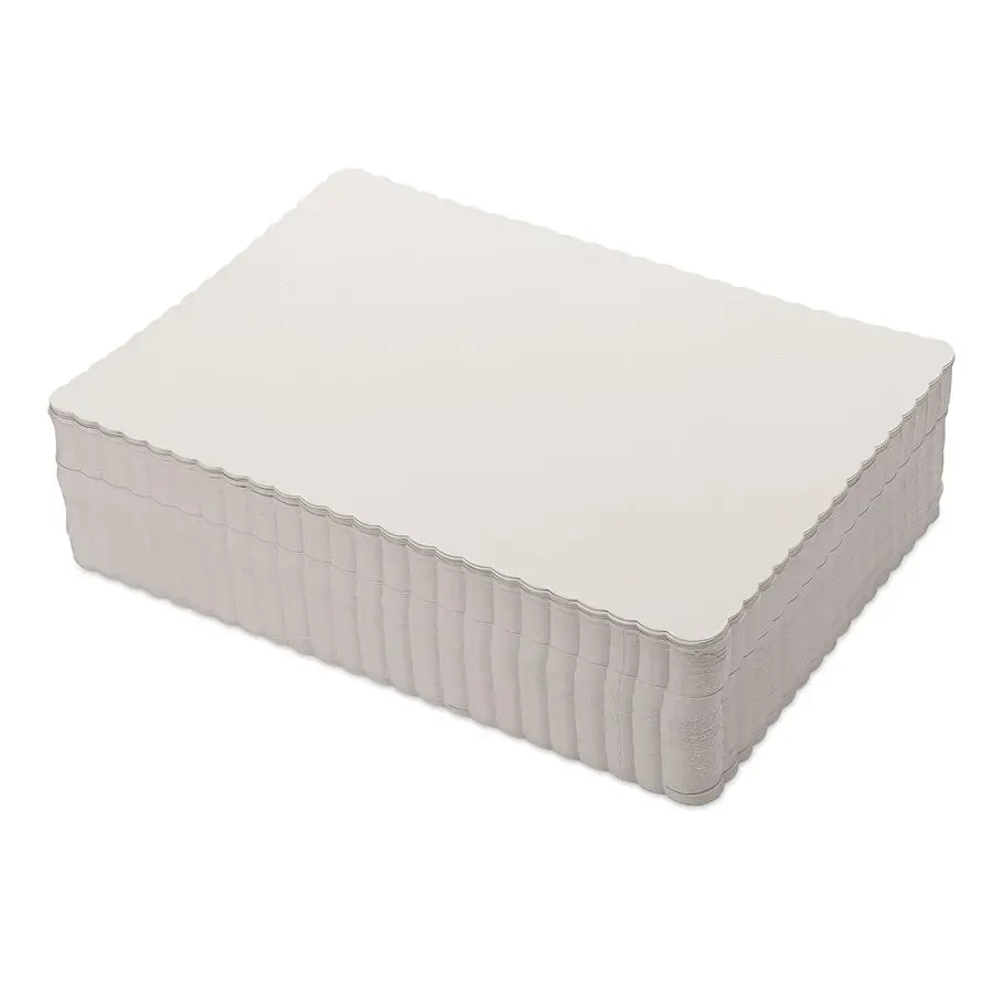 Paper 80607121009149 White Paper Placemats Disposable 10 x 14 Bulk 1000 Count Scalloped Newsprint, Coloring Placemats for Kids
Paper 80607121009149 White Paper Placemats Disposable 10 x 14 Bulk 1000 Count Scalloped Newsprint, Coloring Placemats for Kids