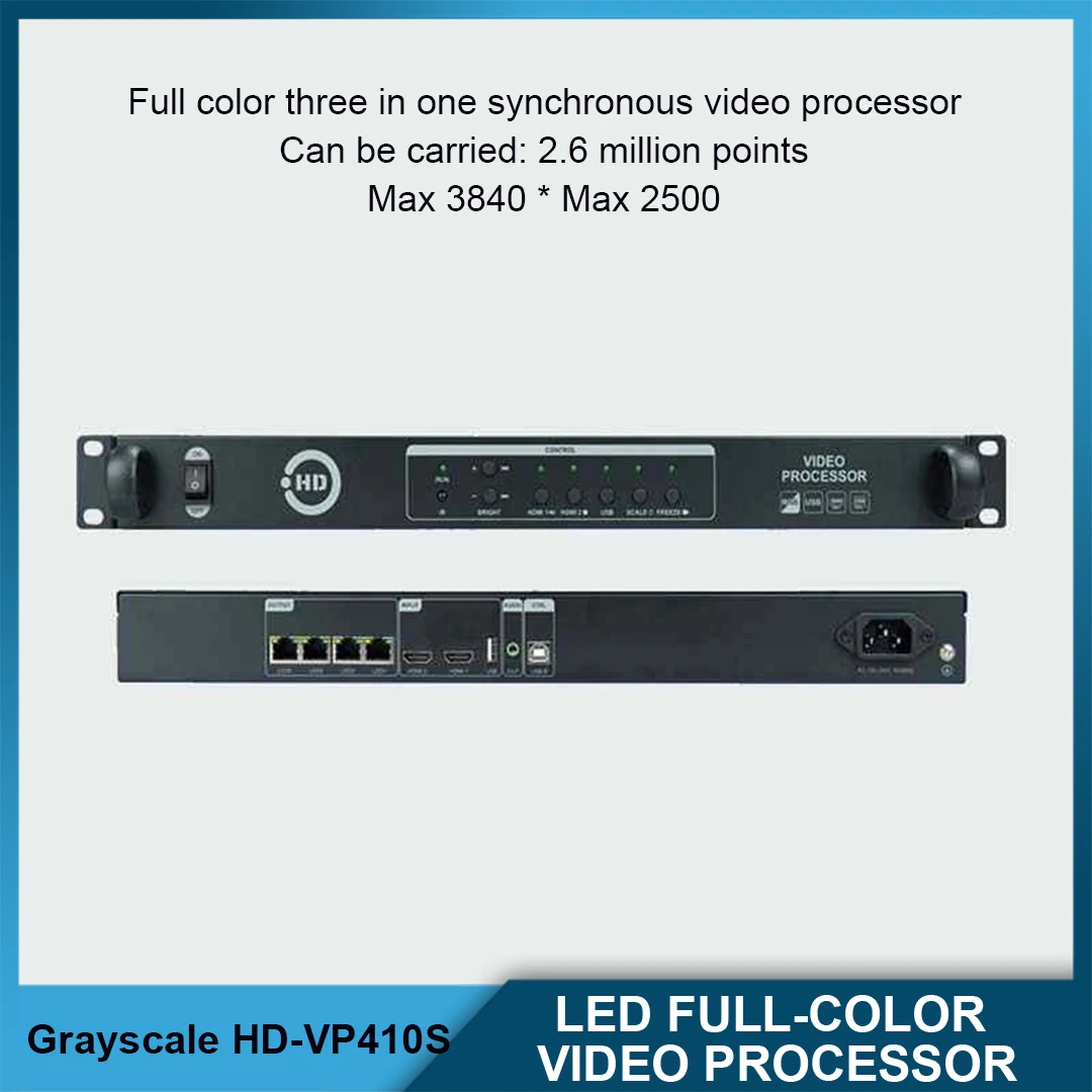 HD-VP410S Three-in-one Synchronous Video Processor Full-color LED Display System Integrate Traditional Video Processors
HD-VP410S Three-in-one Synchronous Video Processor Full-color LED Display System Integrate Traditional Video Processors