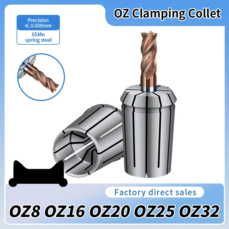 Oz Tube Clamp Engraving Machine Oz Clamp Elastic OZ 8/16/20/25/32 High-Precision Milling Machine Heavy Cutting Spring Clamp
Oz Tube Clamp Engraving Machine Oz Clamp Elastic OZ 8/16/20/25/32 High-Precision Milling Machine Heavy Cutting Spring Clamp