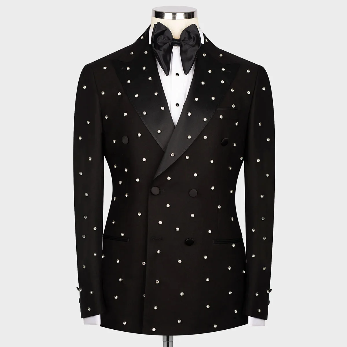 High Quality Diamond 2 Pieces Sets Men Suits Ropa Hombre Peaked Lapel Groom Tuxedos Male Party Prom Blazer Customized
High Quality Diamond 2 Pieces Sets Men Suits Ropa Hombre Peaked Lapel Groom Tuxedos Male Party Prom Blazer Customized