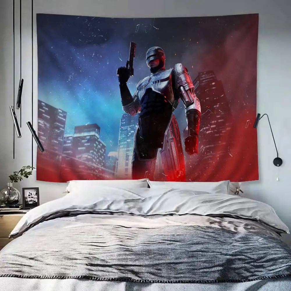 Science Fiction Old Film R-robocopS Hanging Bohemian Tapestry Hanging Tarot Hippie Wall Rugs Dorm Japanese Tapestry
Science Fiction Old Film R-robocopS Hanging Bohemian Tapestry Hanging Tarot Hippie Wall Rugs Dorm Japanese Tapestry