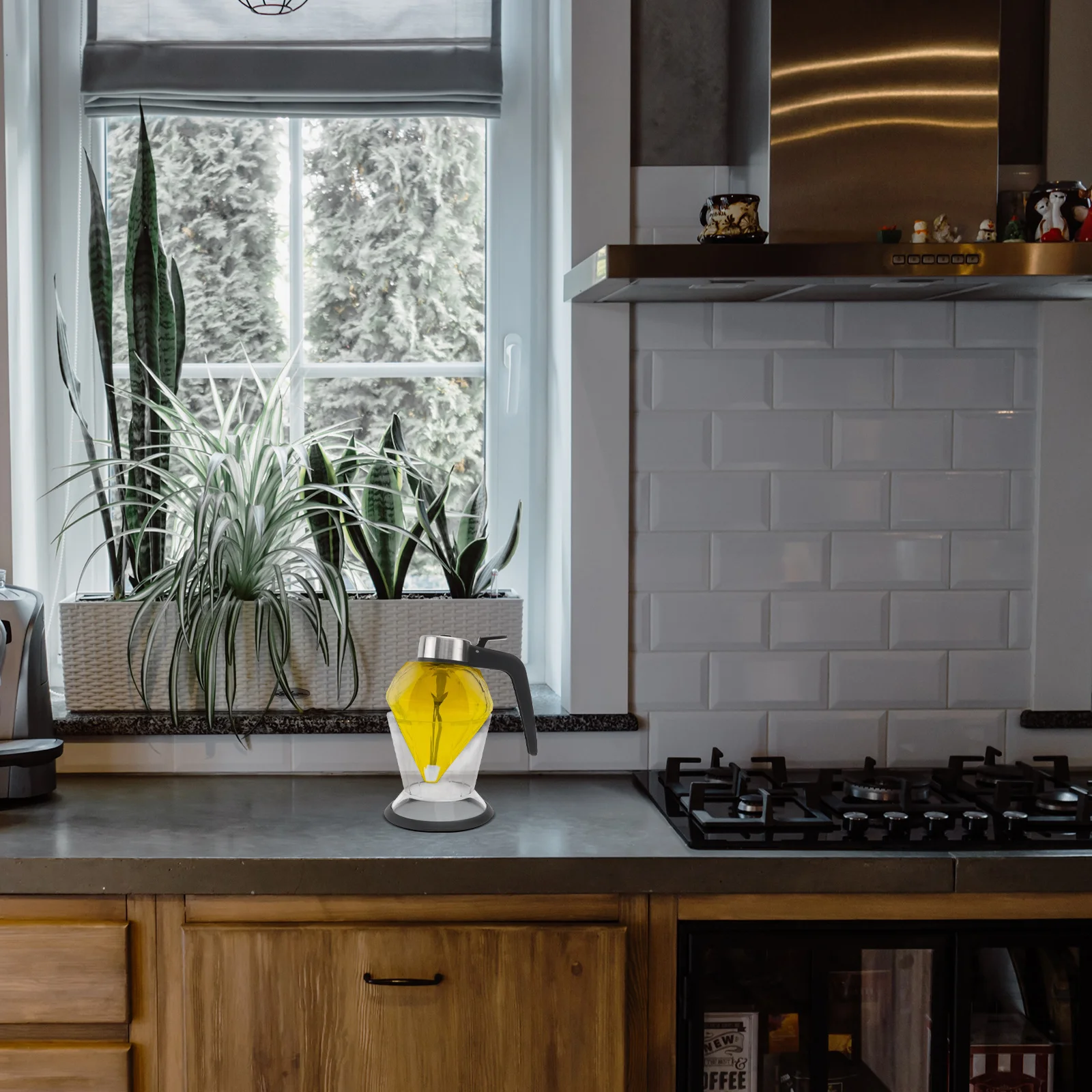 2pcs Glass Craft Oil Bottle Pressing Surface For Kitchen Seasoning Storage Multipurpose Condiment Container Jar
2pcs Glass Craft Oil Bottle Pressing Surface For Kitchen Seasoning Storage Multipurpose Condiment Container Jar