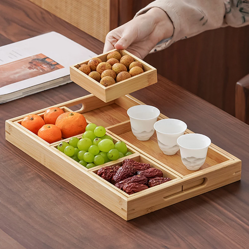 1Set Snack Storage Tray Wooden Divided Rustic Dessert Tray Natural Wood Serving Platter for Party Home Kitchen Coffee Table
1Set Snack Storage Tray Wooden Divided Rustic Dessert Tray Natural Wood Serving Platter for Party Home Kitchen Coffee Table