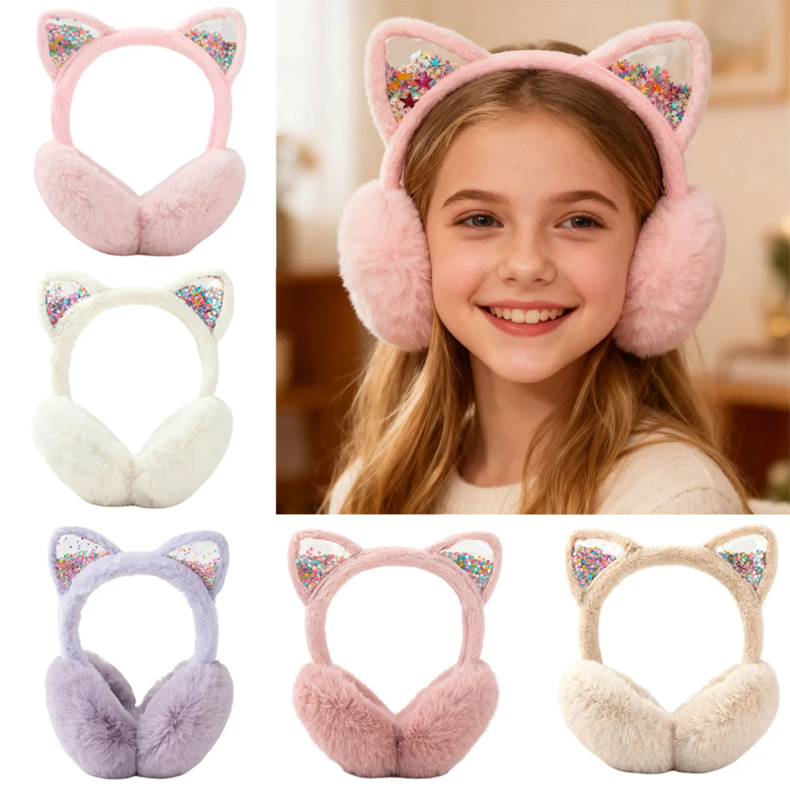 1 шт., мягкие плюшевые наушники с кошачьими ушками, зимние теплые наушники, модные наушники, защита от холода на открытом воздухе, складные наушники
1 шт., мягкие плюшевые наушники с кошачьими ушками, зимние теплые наушники, модные наушники, защита от холода на открытом воздухе, складные наушники