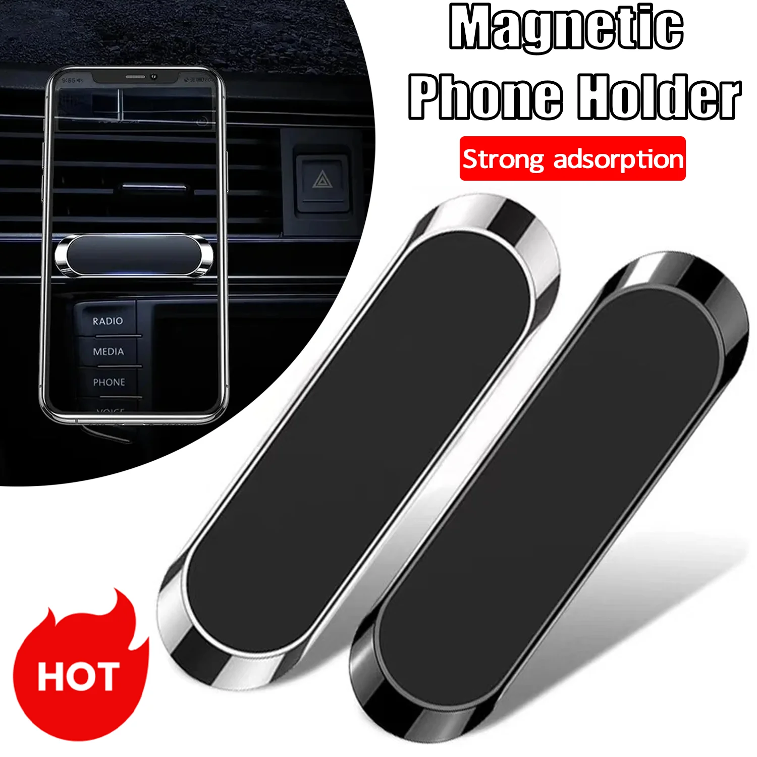 1Pc Universal Magnetic Car Phone Holder Stand Dashboard Mini Metal Magnet GPS Car Mount Bracket For iPhone Samsung Xiaomi
1Pc Universal Magnetic Car Phone Holder Stand Dashboard Mini Metal Magnet GPS Car Mount Bracket For iPhone Samsung Xiaomi