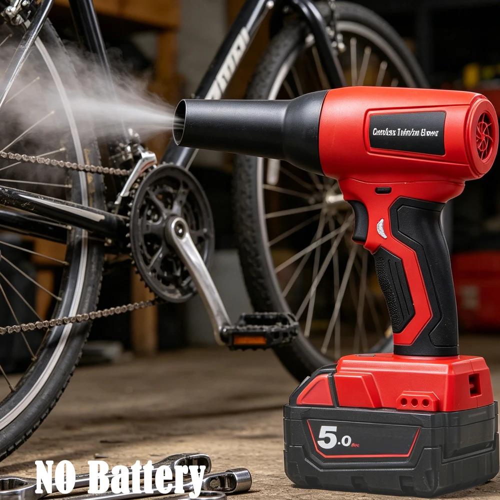 Cordless Electric Turbofan Blower Jet Violent Fan for DeWalt/Milwaukee/Makita 18V Lithium Battery with 4*nozzle(NO Battery )
Cordless Electric Turbofan Blower Jet Violent Fan for DeWalt/Milwaukee/Makita 18V Lithium Battery with 4*nozzle(NO Battery )